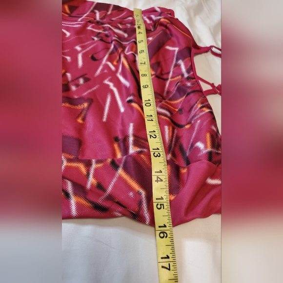 NWOT Fila Women's Red and Pink Graphic Tank Top Size:M - Picture 6 of 8